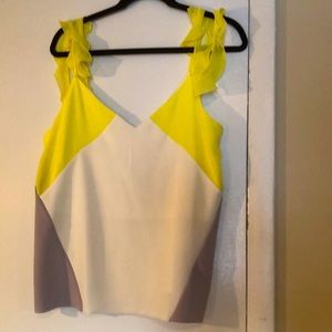 Flutter sleeve cami.